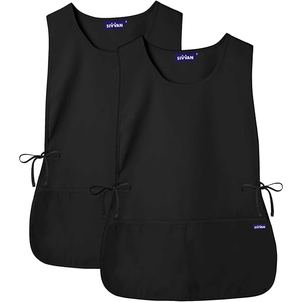 Amazon.com: Suhine Cobbler Smock Apron with 2 Deep Pockets